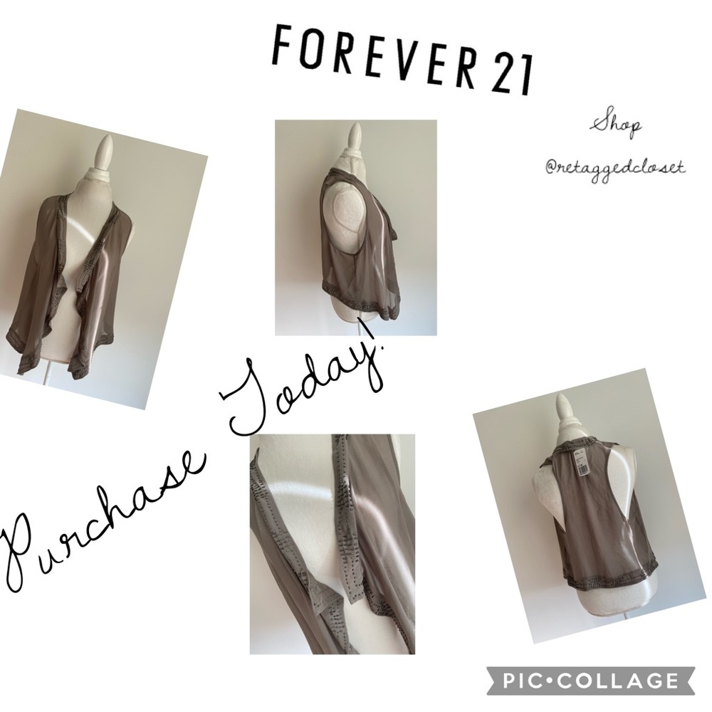 F21 Sleeves Cardigan